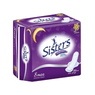 Sisters napkin night use violet 8s