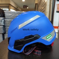 CLIMBING HELMET MSA VGARD BLUE SNI STANDARD - MSA SAFETY HELMET