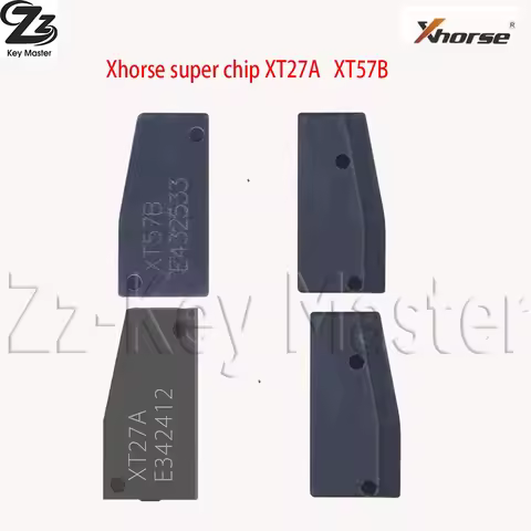 Zz Xhorse XT27A/XT57B Universal Blank Car Key Super Chip Support ID11/12/13 7935 ID46/47/48/49/4A/4C