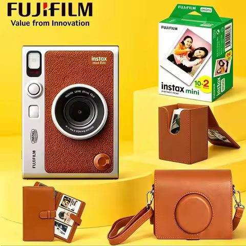 In Stock Fujifilm Camera Instax Mini Evo Instant Smartphone Photos Printer Instax Vertical Case+ Pro