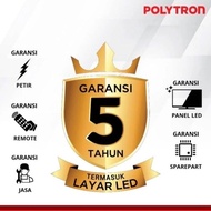 PROMO POLYTRON PLD 50UG9959 LED TV 50 inch Smart Android Digital 4K