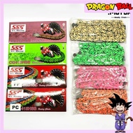 SSS 415 x 122L RACING CHAIN(GOLD/GREEN) SSS RACING RANTAI EMAS HIJAU