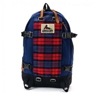 日本再返貨 絕版舊Logo GREGORY X PLADRA格仔紋All Day 22L