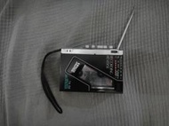 黑色的 日本sanyo 古早卡式收錄放音機   M1800F  (請看說明)