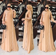ZIFA FASHION // COD // RAYA DRESS+HIJAB SEGI4 // GAMIS SET HIJAB CRUTY BORDIR PAYET TABUR TERBARU //