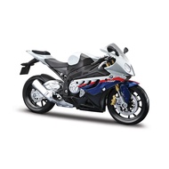 Đồ chơi xe mô tô lắp ráp BMW S 1000 RR tỉ lệ 1:12 MAISTO 39191/MT39051AL