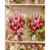 BUNGA KAWAT MURAH / AFFORDABLE FUZZY FLOWER BOUQUET
