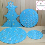 3-tier cupcake stand / 3-tier blue dot cupcake stand