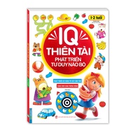 Book - Genius IQ develops brain thinking for 1-2 year olds Activity Book for 2 Years Old