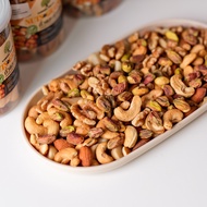 Mixed Nuts ธัญพืชรวม 5 ชนิด อบไม่ใช้น้ำมัน พิสตาชิโอ แมคคาเดเมีย วอลนัท มะม่วงหิมพานต์จัมโบ้ อัลมอนด