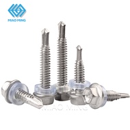 M4.2-M6.3  Hexagonal Screw Stainless Steel Steel Self Drilling Screw Screw  C-channel  Drill Tail Se