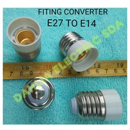 FITTING CONVERTER E27 TO E14