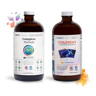LIQUIDHEALTH Whole Family Complete Liquid Multivitamin Bundle with Adult Complete Multiple & Childre