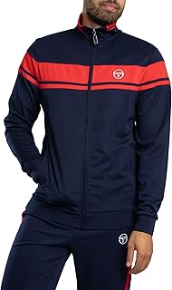 Men's Damarindo Track Jacket, Maritime Blue/Adrenaline Rush