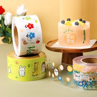 Edge Cartoon Cake Edge Transparent Mousse Pop Edge 8cm Baking Food Grade Birthday Cake Hard Edge Dec