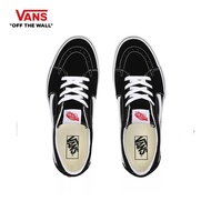 VANS SK8-LOW BLACK/TRUE WHITE รองเท้า ผ้าใบ VANS ชาย หญิง