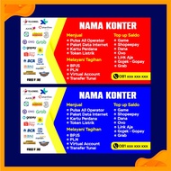 CREDIT SALES COUNTER BANNER