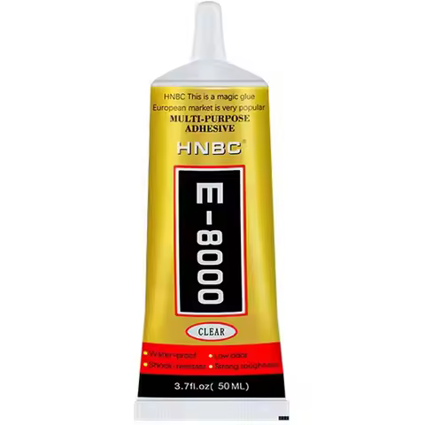 E-8000 Mobile Phone Adhesive | E8000 Multi-Purpose Mobile Phone Adhesive | Clear and Waterproof