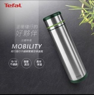 好市多代購‼️Tefal 特福 MOBILITY 不鏽鋼輕巧隨行雙真空保溫瓶(1.0L-軍綠)