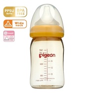 ON SALE! PIGEON PPSU! Wide Neck 160ml Bottle Pigeon Botol Pigeon Yellow Colour Bottle Botol Susu Pigeon PPSU Botol Pigeon Murah Original Botol Pigeon Kuning PPSU Botol Susu Pigeon Kuning PPSU Material Pigeon Original Bottle PPSU 160ml