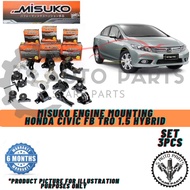 HONDA CIVIC FB TRO 1.5 HYBRID 100% ORIGINAL MISUKO ENGINE MOUNTING (SET 4PCS)