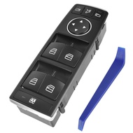 Front Driver Side Master Power Window Switch Compatible with 2008-2017 Mercedes Benz C230 C250 C300 