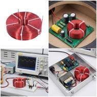 Time 4N Copper Coil Inductor 1 0mm Diameter 0 1mH to 0 9mH for Speaker Crossover Minimizing Loss Enh
