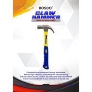 BOSCO Fiberglass Handle Claw Hammer 27mm
