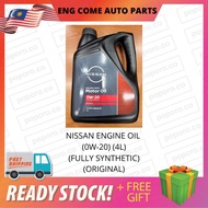 NISSAN ENGINE OIL (0W-20) (FULLY SYNTHETIC) (4L) (SP/GF-6)
