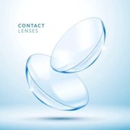 【Only Power】Clear 14mm Korea Color Lens Transparent Lens Free Lens Case COD