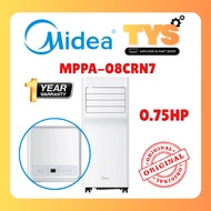 [💯ORIGINAL] MIDEA 0.75 HP MPPA Series Portable Aircond Portable Air Conditioner R290 (MPPA-08CRN7)