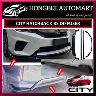 CITY HATCHBACK RS DIFFUSER, THAI LIPS DIFFUSER, RS BODYKIT (GLOSSY BLACK) PP MATERIAL