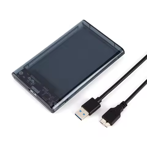 USB 3.0 HDD Enclosure 2.5" SATA HDD SSD External Hard Drive Case 5Gbps High Speed External Hard Driv