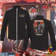 2026 SIXNINE BOSS Thailand Super Running Racing 69 Zip-Up Jacket Shrink And Wrinkle Resistant Stand-