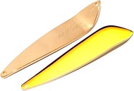 Rodiocraft M.T. Lakes 87 Spoon, 0.8 oz (22 g), 8 Orechert B, Gold Back