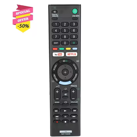 RMT-TX300E Remote Control For Sony TV KDL-32WE610 KDL-32WE613 KDL-32WE615 KDL-40WE655 KDL-40WE663 KD
