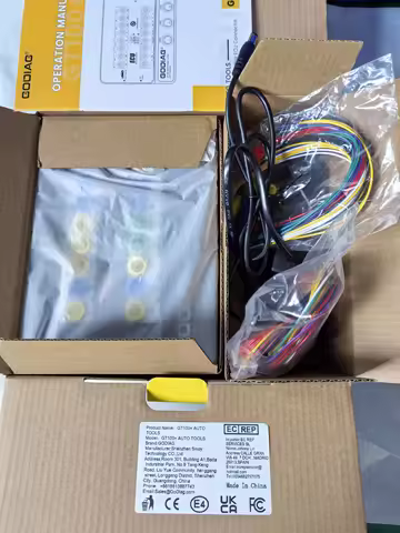 GODIAG GT100 PLUS GPT ENET DOIP 24V-12V AUTO TOOLS OBD II Break Out Box ECU Connector