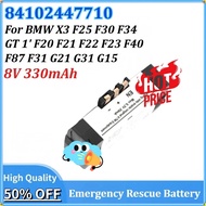 For BMW X3 F25 F30 F34 GT 1' F20 F21 F22 F23 F87 F31 G21 G31 G15 F40 New 84102447710 8V 330mAh 2.64W