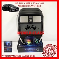 NISSAN ALMERA 2016-2019 SOUNDSTREAM 10" ANDROID IPS PLAYER FULL HD SCREEN ( F.O.C ANDROID CASING )