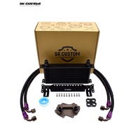 Suitable for Mini 1.5/2.0T B38/48 Engine Oil Cooling Kit Oil Radiator F54 F55 F60 Modification
