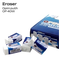 40pcs Penghapus OPINI / Penghapus Pembersih Tulisan / Eraser