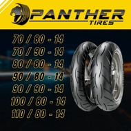 Panther Tires Tubeless Size 14 Motorcycle Tire