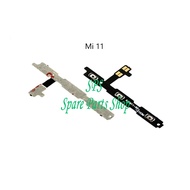 Compatible Mi 11 / 11 Ultra / 11 Pro / 11 Lite / 11T Power On Off Volume Switch Button Flex Ribbon