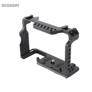Muswanna10-MY Andoer Aluminum Alloy Camera Cage Video Rig Replacement for A7R III/ A7 II/ A7III