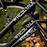 Cutting sticker road bike sticker fixed bike wheeltalk wheel talk limited edition vinyl