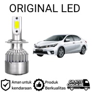 AM 2pcs H11 COB LED Headlights for Toyota Corolla Altis E180