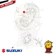 ดุมล้อหลัง HUB REAR WHEEL แท้ Suzuki Hayate 125 / Skydrive 125 / Jelato 125 / Step 125