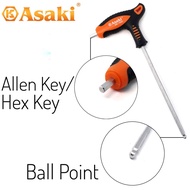 Asaki T-type Ball Point Allen Key