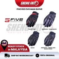 FIVE GLOVE RS3 EVO Motorcycle Gloves Non-Slip Riding Glove Sarung Tangan Motor Five Globe Hand Glove