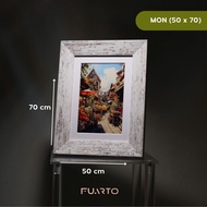 Fiberboard Frame 50 x 70 MON | Photo Frame Figure Frame - Fuarto Surabaya